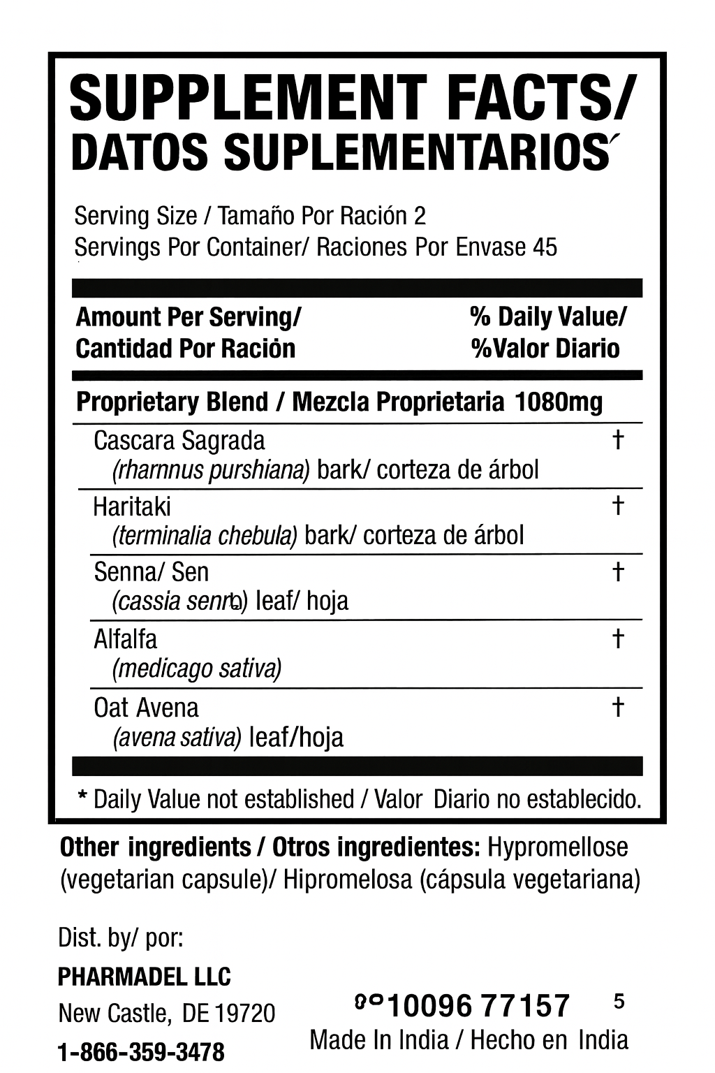 DESINTOX  COLON CLEANSE 90 Capsulas