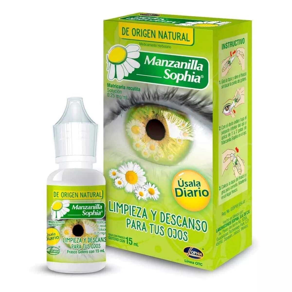 MANZANILLA SOPHIA Gotas 15ml MX